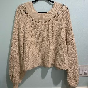Free People Off The Shoulder Sweater